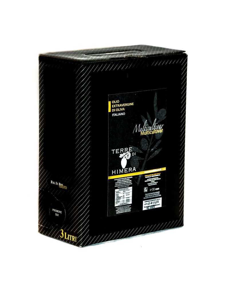 Olio Extravergine Multicultivar Terre di Himera Bag in Box 5 Litri - Nuova Annata 2025"